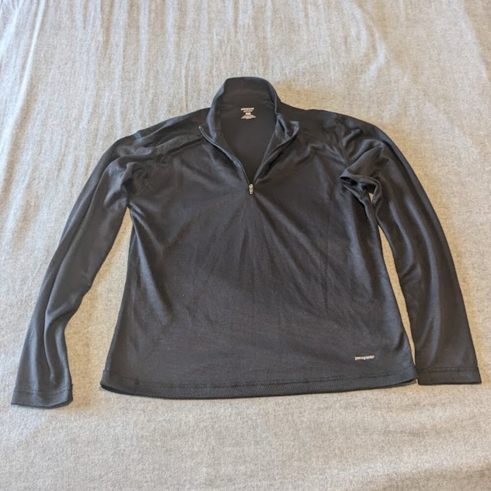 Patagonia Women's Capilene Zip-Neck Baselayer Top - Large